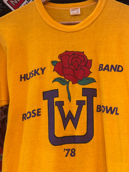 Vintage Rose Bowl Husky Band ‘78 T-shirt (L)