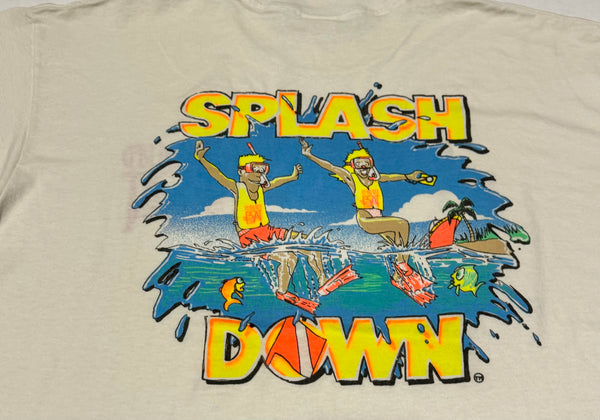 Vintage Splash Down - Big Red Boat T-shirt (XL)