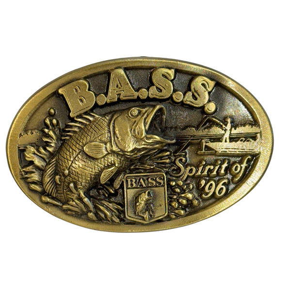 Vintage Belt Buckle - BASS spirit of ‘96
