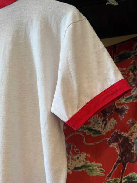 Vintage Budweiser Ringer T-shirt (M/L)