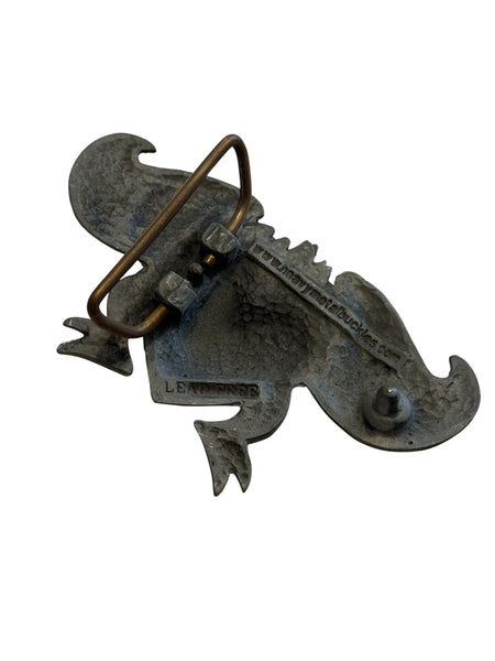 Vintage Belt Buckle - Queen of Hearts