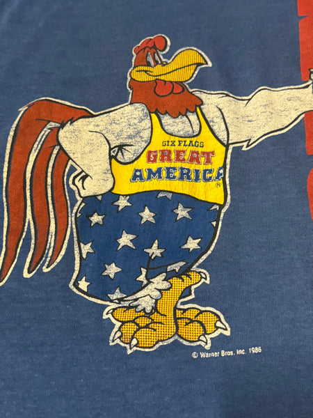 Vintage 80s American Rooster T-shirt (S-M)