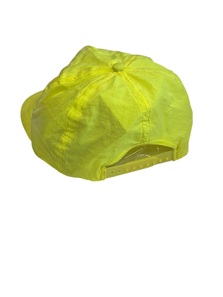 Vintage Neon Yellow GMC Truck Trucker Hat