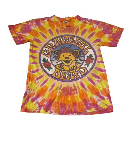 Vintage 1994 Rainbow Tiedye Grateful Dead T-shirt (S)