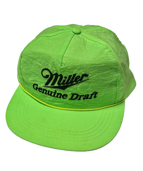 Vintage Neon Miller Beer Hat