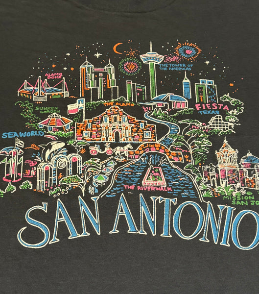 Vintage 80s San Antonio T-shirt (L)