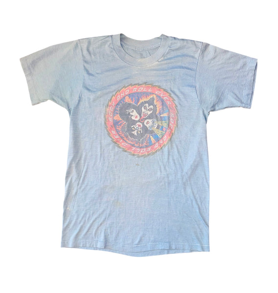Vintage 80s KISS Bootleg T-shirt (XS/S)