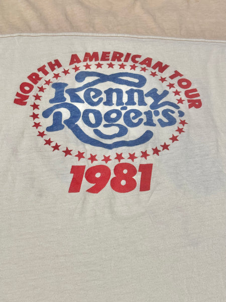 Vintage 1981 Kenny Rogers Tour T-shirt (M-L)