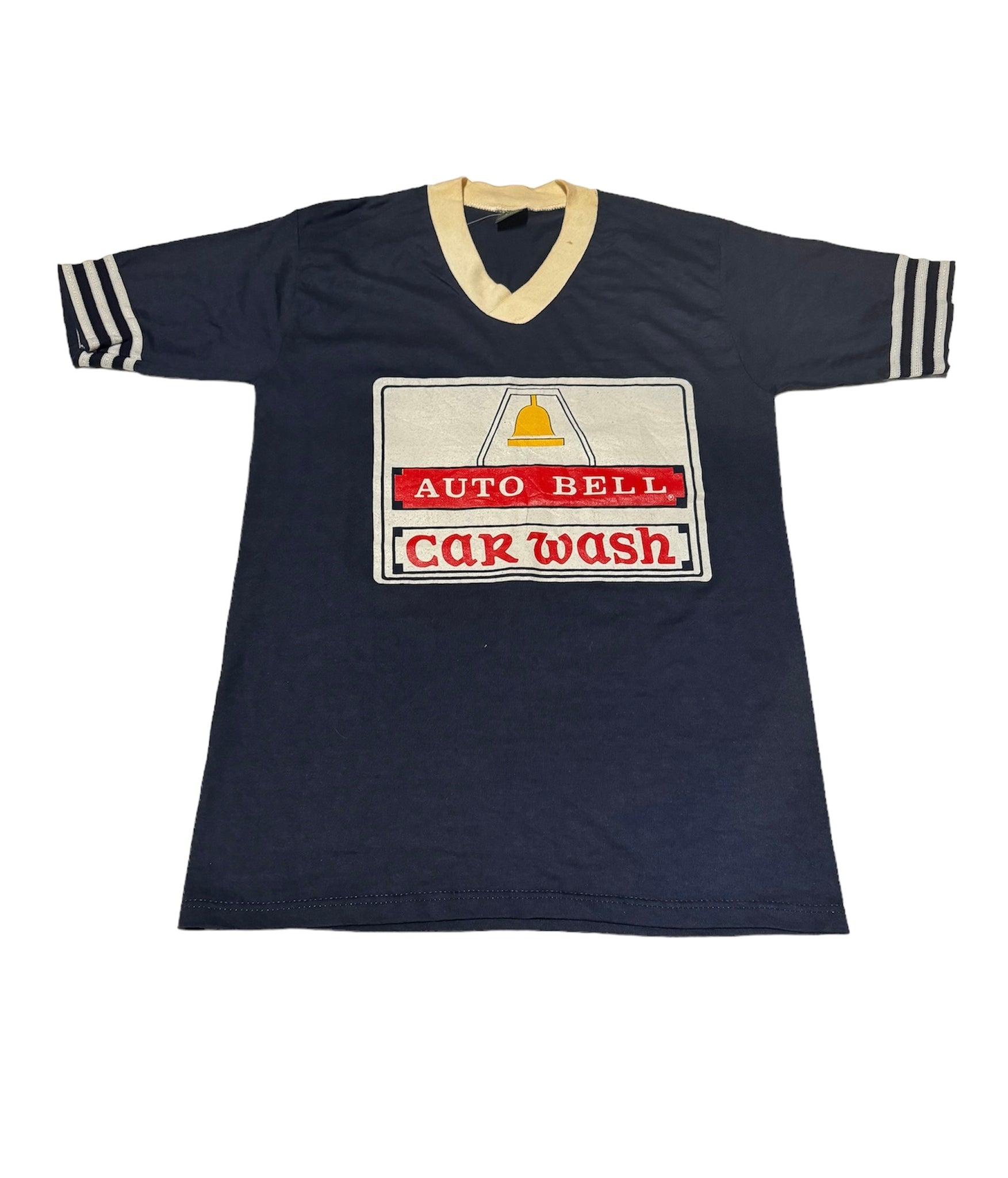 Vintage Auto Bell Car Wash Ringer T-shirt (S)