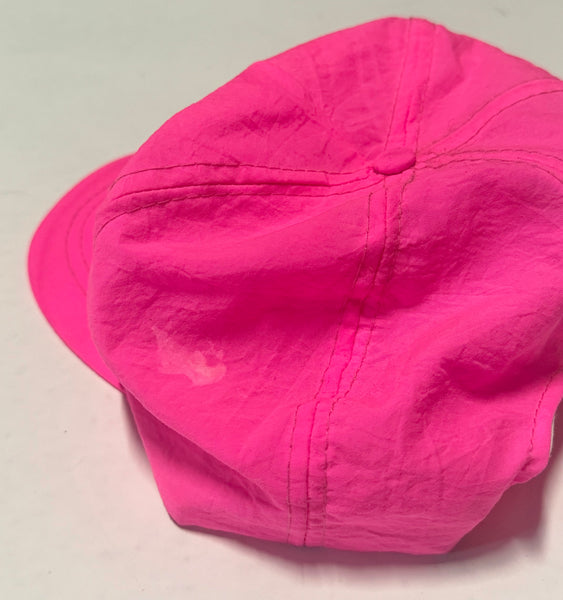 Vintage Pink Fluro Hat - Liquid Lustre