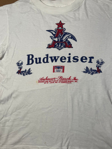 Vintage Budweiser Eagle A - T-shirt (S/M)