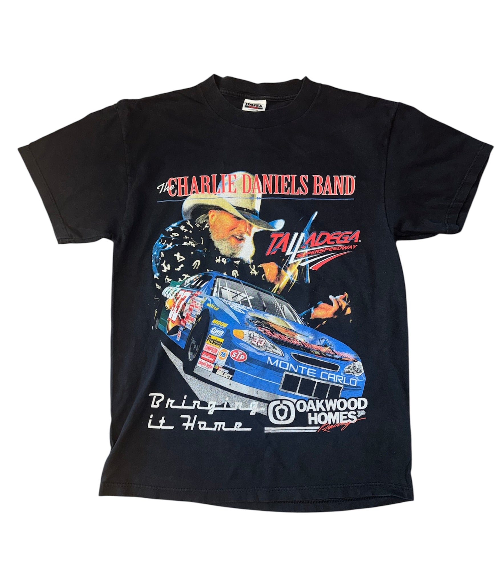 Vintage Talladega Speedway X Charlie Daniels Band T-shirt (L/ XL 