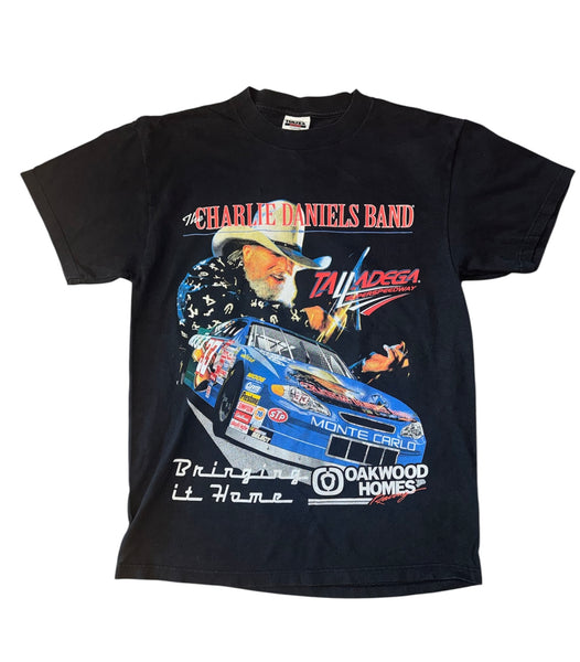 Vintage Talladega Speedway X Charlie Daniels Band T-shirt (L/ XL)