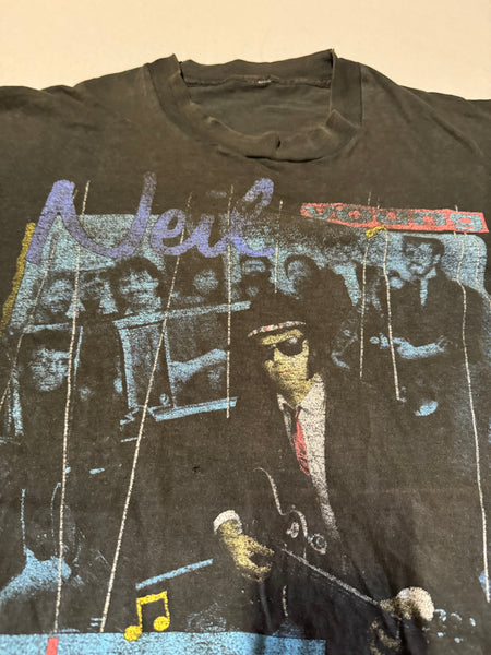 Neil Young and the Bluenotes Vintage Shirt - 1988 (M-L)