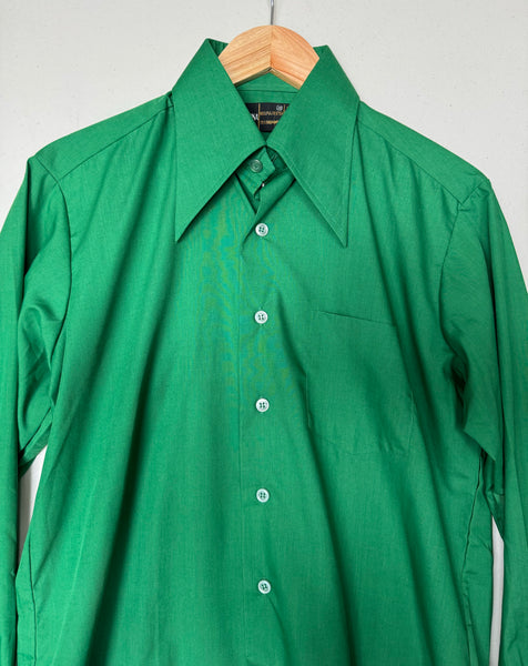 Vintage Green 70s Shirt (M)