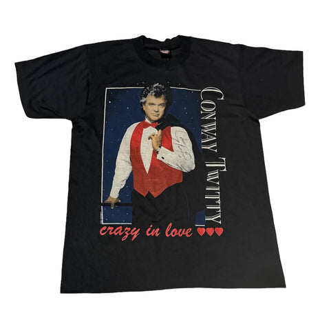 Vintage Conway Twitty Signed T-shirt (L)