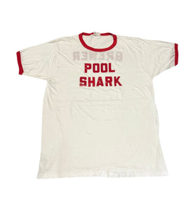 Vintage Pool Shark Ringer T-shirt (L)