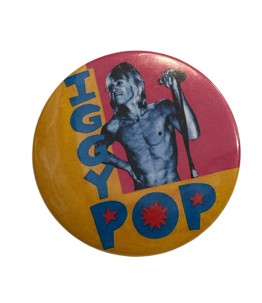 Iggy Pop - Large Badge - 6.5cm
