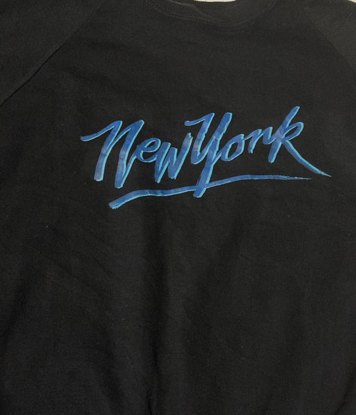 Vintage New York Black Sweatshirt (L)