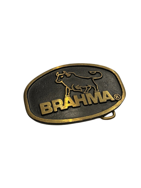 Vintage Belt Buckle - Brahma Bull