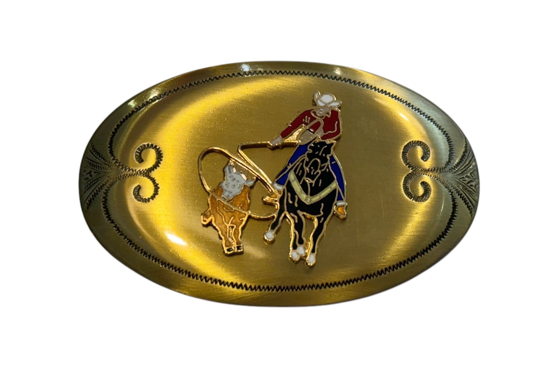 Rockmount Gold Belt Buckle