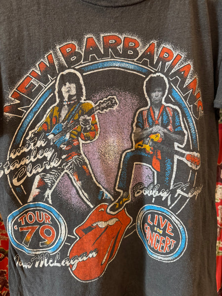 Vintage rare New Barbarians ‘79 Tour T-shirt (S)