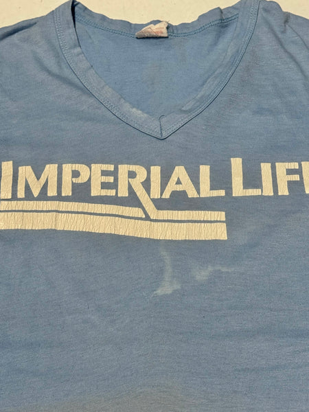 Vintage Imperial Life V Ringer T-shirt (S)