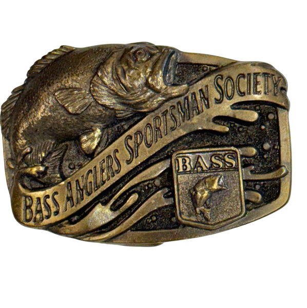 Vintage Belt Buckle - BASS Sportsman Society