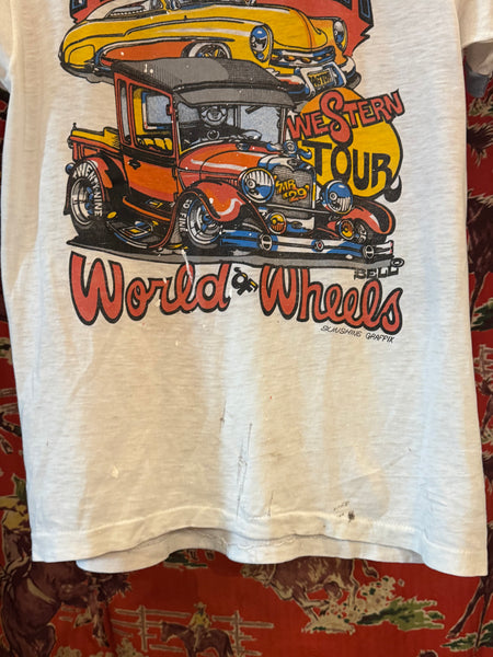 Vintage Autorama World of Wheels Ringer T-shirt (S)