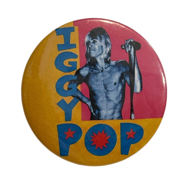 Iggy Pop - Large Badge - 6.5cm