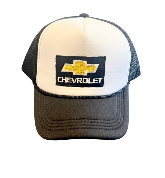 Chevrolet - White & Black Trucker Hat