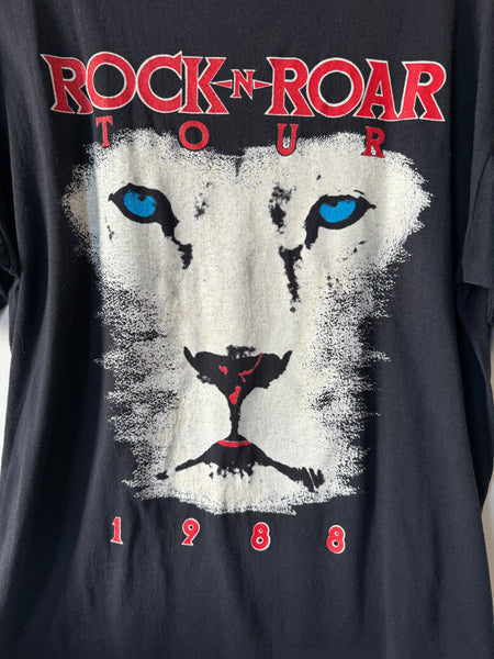 White Lion 1988 Rock and Roar Tour Vintage T-shirt (L-XL)