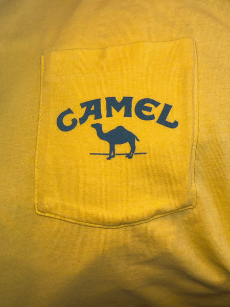 Vintage Yellow Joe Camel Pocket T-shirt (L/XL)