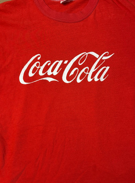 Vintage Coca Cola Red T-shirt (L)
