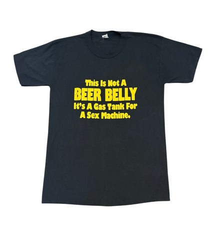 Vintage 80s Beer Belly Gas Tank T-shirt (L)