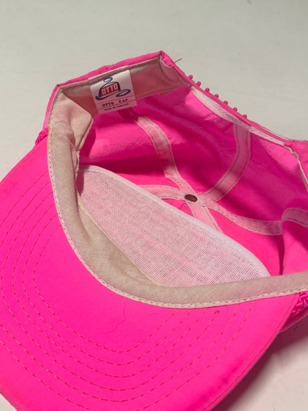 Vintage Pink Fluro Hat - Liquid Lustre