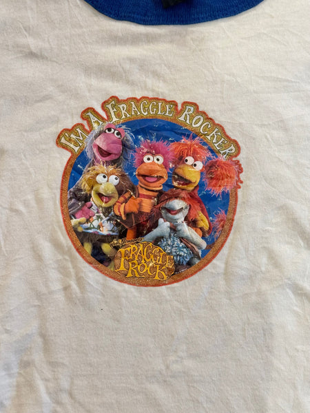 Vintage Fraggle Rock Ringer T-shirt (M/L)