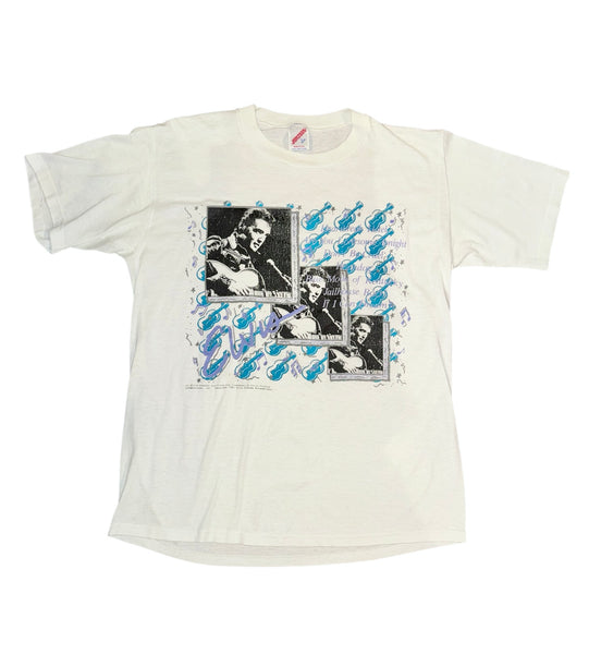 Vintage 1990s Elvis Guitars  T-shirt (M)
