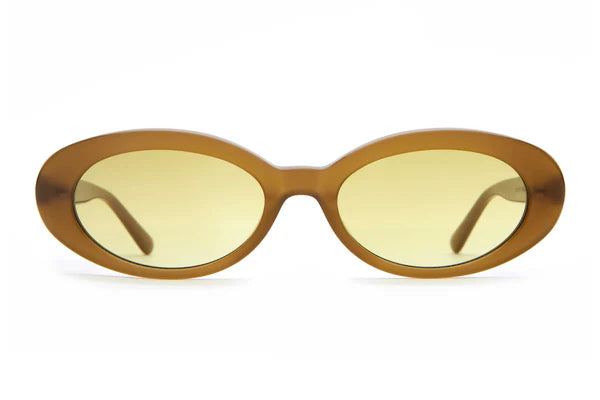 Crap Eyewear - The Sweet Leaf - Mustard Seed Bio / Kelp Gradient