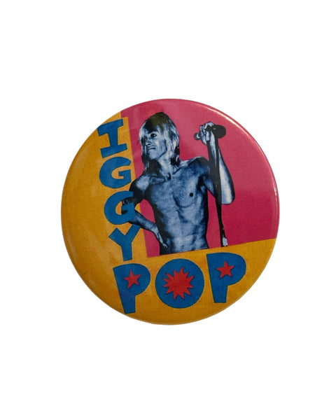 Iggy Pop - Large Badge - 6.5cm