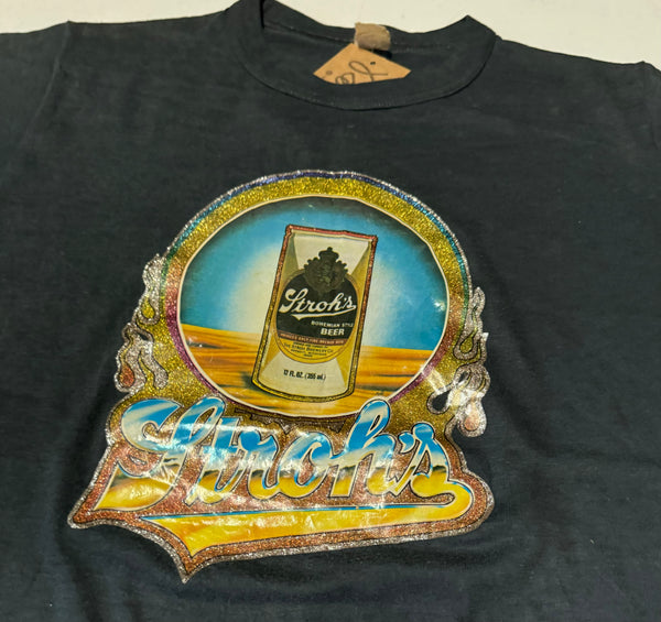 Vintage Strohs Beer T-shirt (S-M)