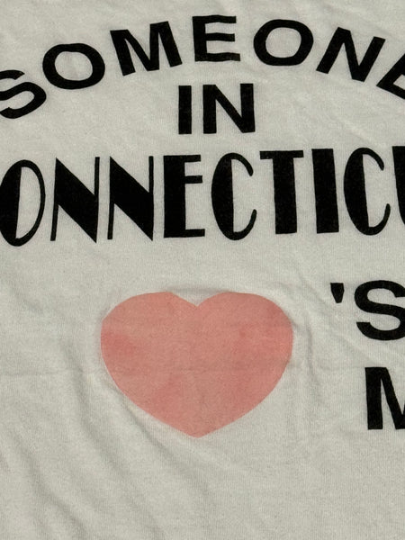 Vintage ‘Someone in Connecticut Loves Me’ T-shirt (XL)