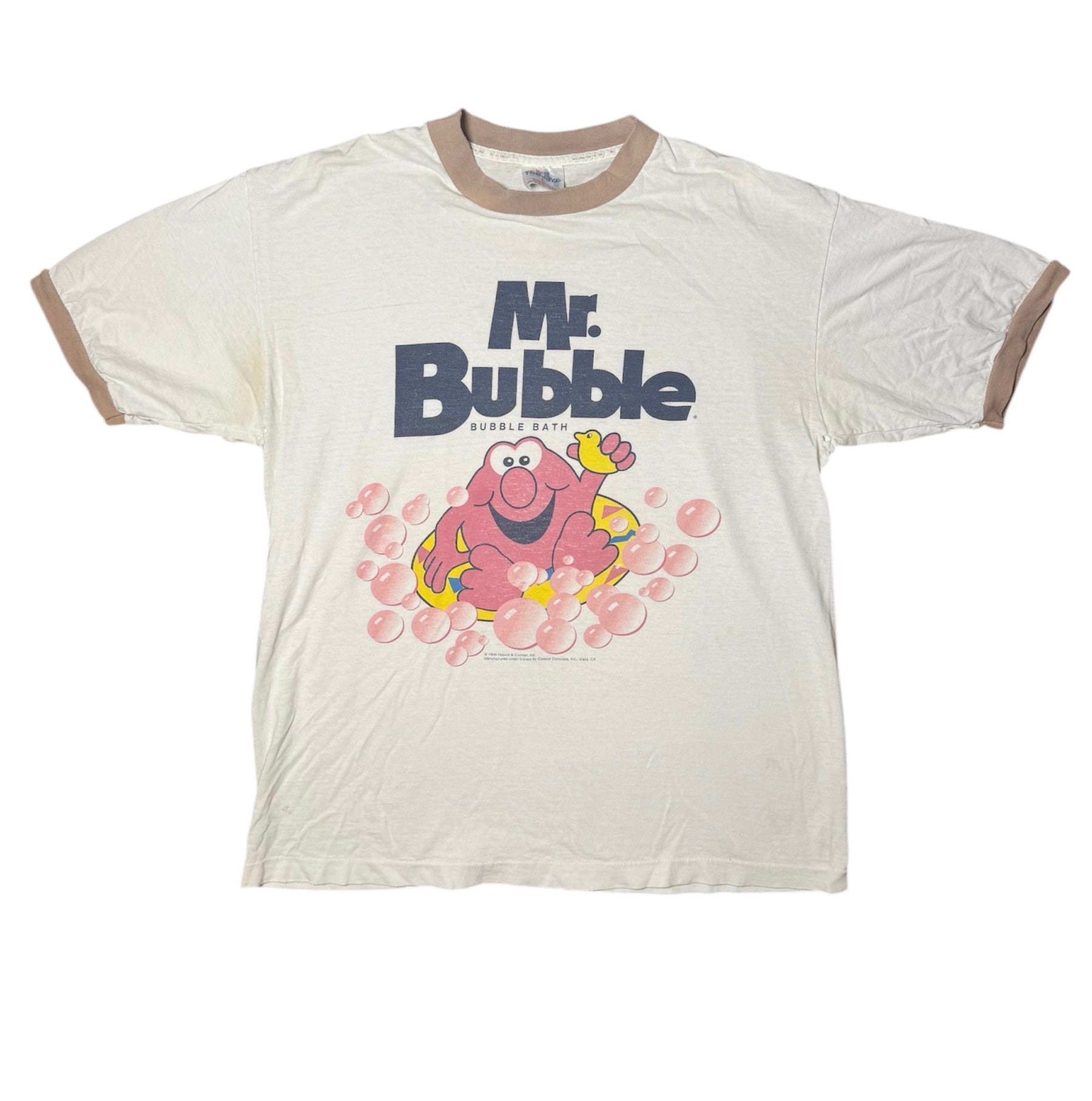 Vintage Mr. Bubble Bath Ringer T-shirt (L)