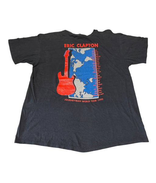 Vintage 90s Eric Clapton Tour T-shirt (L-XL)