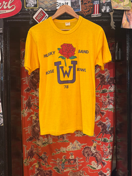 Vintage Rose Bowl Husky Band ‘78 T-shirt (L)