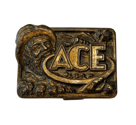 Vintage Belt Buckle - ACE