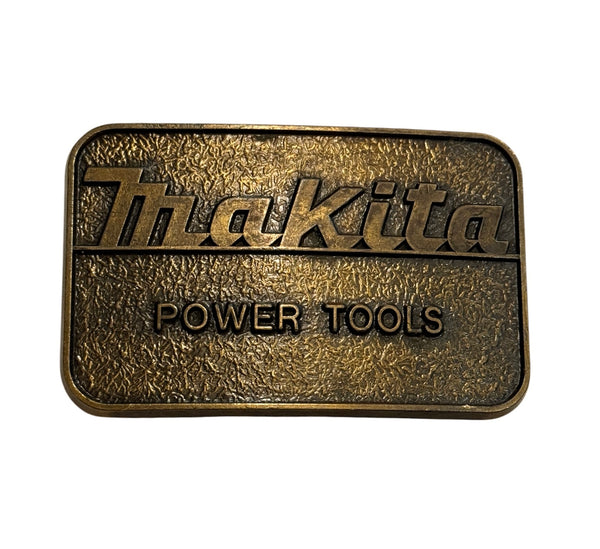 Vintage Belt Buckle - Makita Power Tools