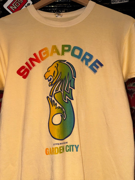Vintage Singapore Garden City Ringer T-shirt (M)