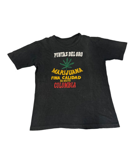 Vintage Marijuana Colombia T-shirt (S-M)