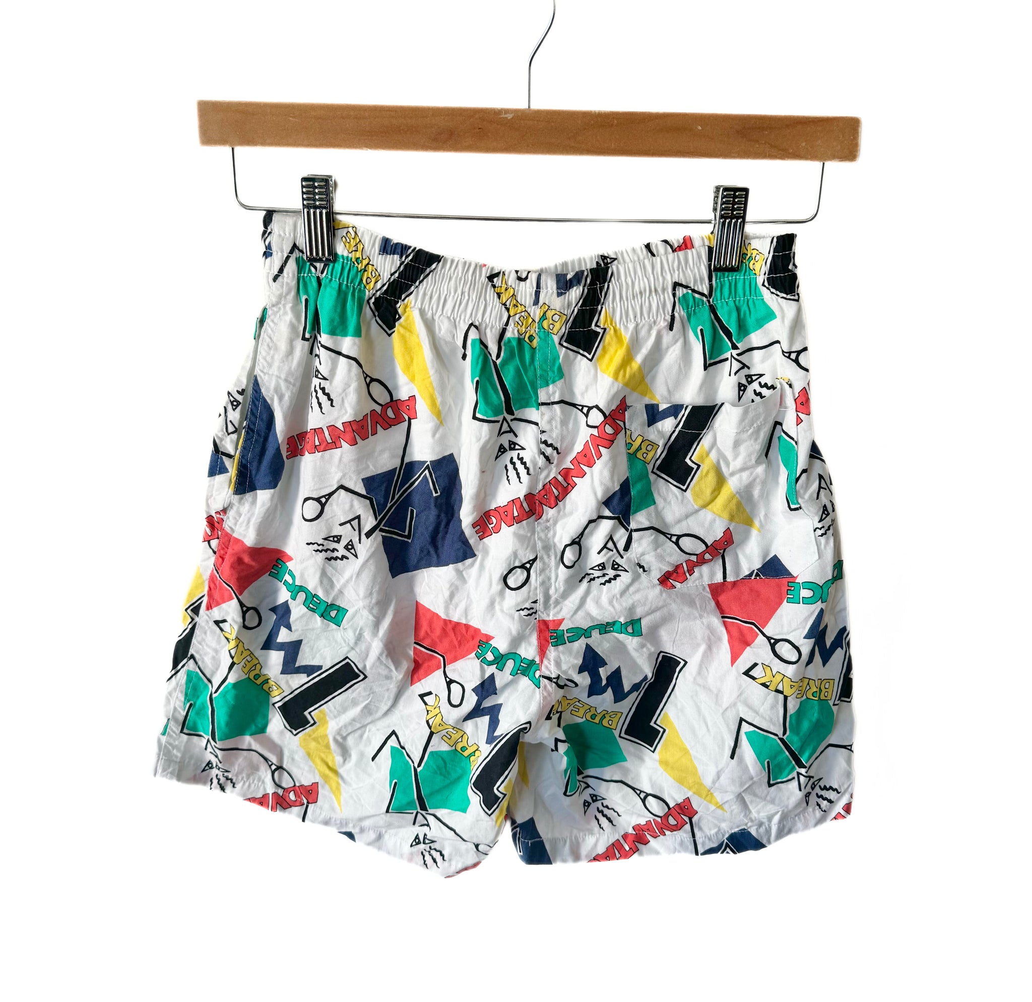 Vintage 80s Tennis Shorts (S-M)